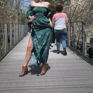 Express floral dress